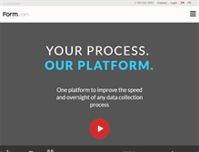 Tablet Screenshot of form.com
